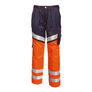 TRANEMO® Warnschutz-Bundhose HiVis 4721 orange/marine *RP*