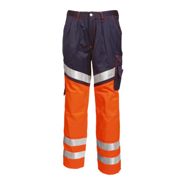 TRANEMO® Warnschutz-Bundhose HiVis 4721 orange/marine *RP*