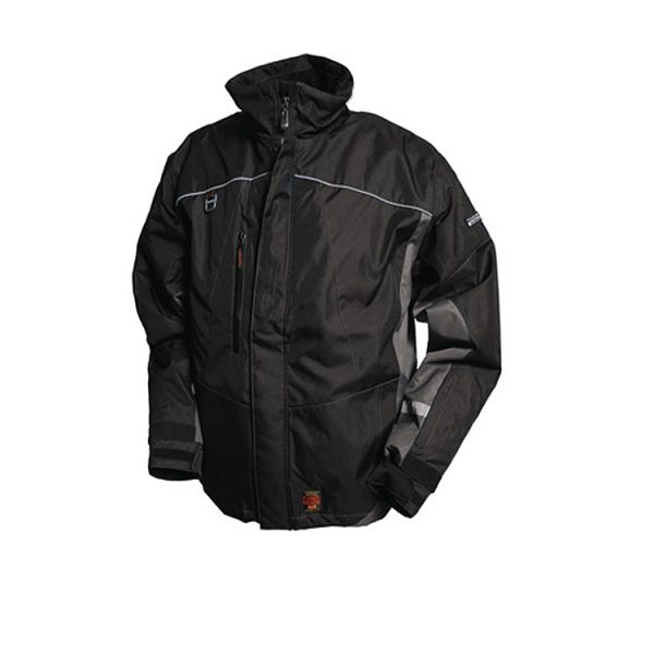 TRANEMO®  Winterjacke Firstgrade  schwarz/grau Gr. L - *RP*