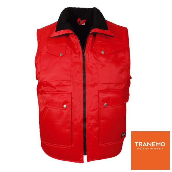 TRANEMO®  Winterweste 6440 rot *RP*