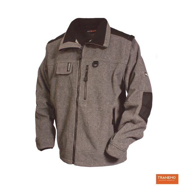 TRANEMO®  Fleecejacke FUNCTION grau *RP*