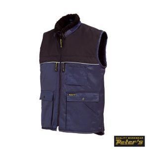 Peter´s Winterweste W10 marine/schwarz