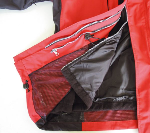 Rough Wear Allroundjacke ALASKA I rot | schwarz – Bild 2