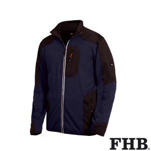 FHB Jersey-Fleece-Jacke RALF 784611