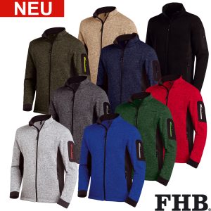 FHB Strick-Fleece-Jacke CHRISTOPH 79595