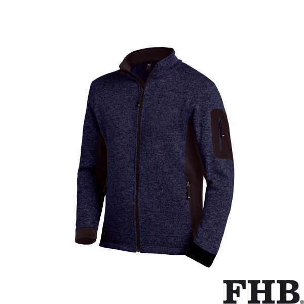 FHB Strick-Fleece-Jacke CHRISTOPH 79595