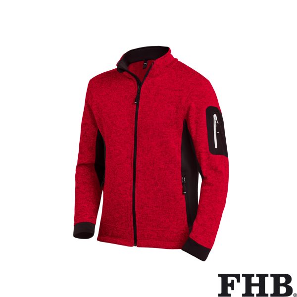 FHB Strick-Fleece-Jacke CHRISTOPH 79595