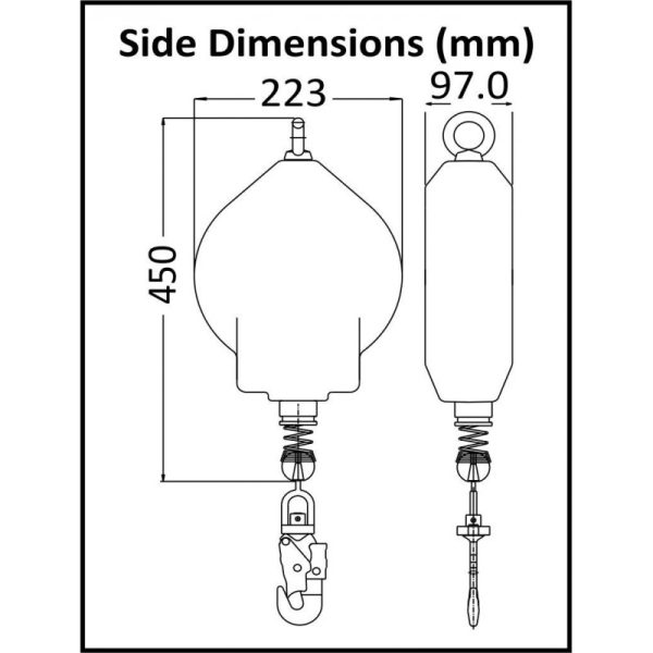 Lastsicherungsgerät (max. 300 kg) 15 Meter – Bild 2
