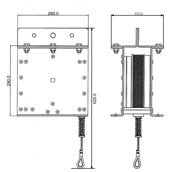 Lastsicherungsgerät (max. 1000 kg) 11 Meter – Bild 2