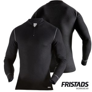 Fristads® Zipper-T-Shirt Langarm 789 OF