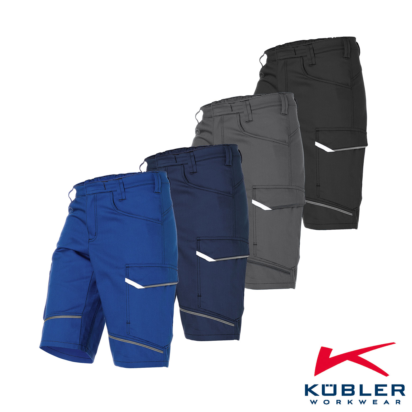 Kübler ICONIQ Shorts 2440 – ergonomische & moderne Arbeitsshorts