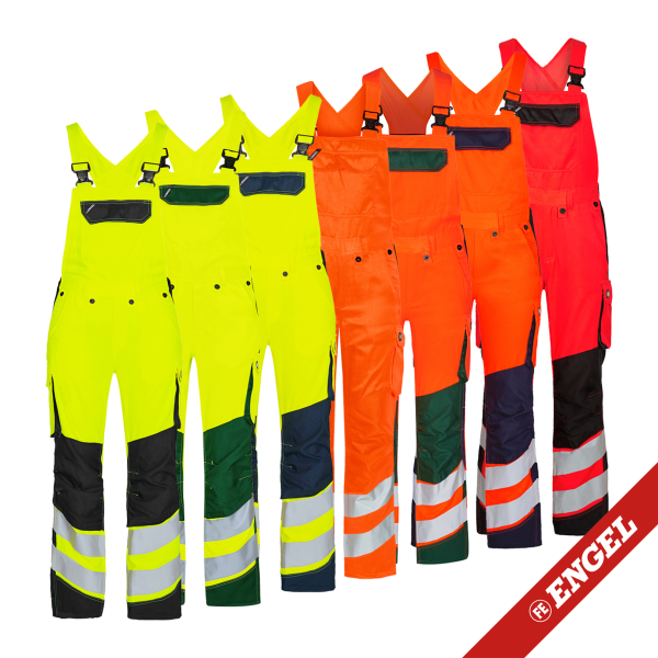 ENGEL Safety Light Damen Latzhose 3543