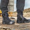 HAIX® CONNEXIS Safety+ GTX mid black-black S7S – Sicherheit & Komfort – Bild 4