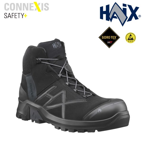 Haix® CONNEXIS Safety+ GTX mid S3 black-black