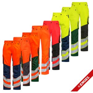 Engel Safety Light Arbeitshose 2545 | Warnschutz Arbeitshose Kl.2