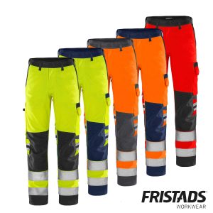 Fristads® High Vis Green Hose Kl. 2 2651 GPLU
