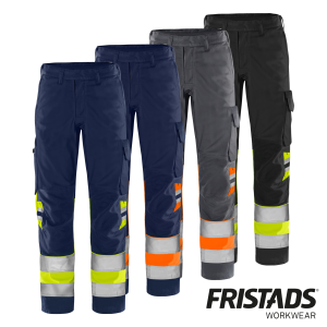 Fristads® High Vis Green Hose Kl. 1 2649 GPLU