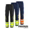 Fristads High Vis Green Stretchhose Kl. 1 2647 GSTP