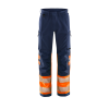 Fristads High Vis Green Stretchhose Kl. 1 2647 GSTP – Bild 2