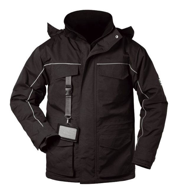 THERMO-Winterparka TASLAN schwarz