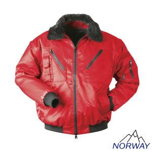 Norway Pilotjacke rot