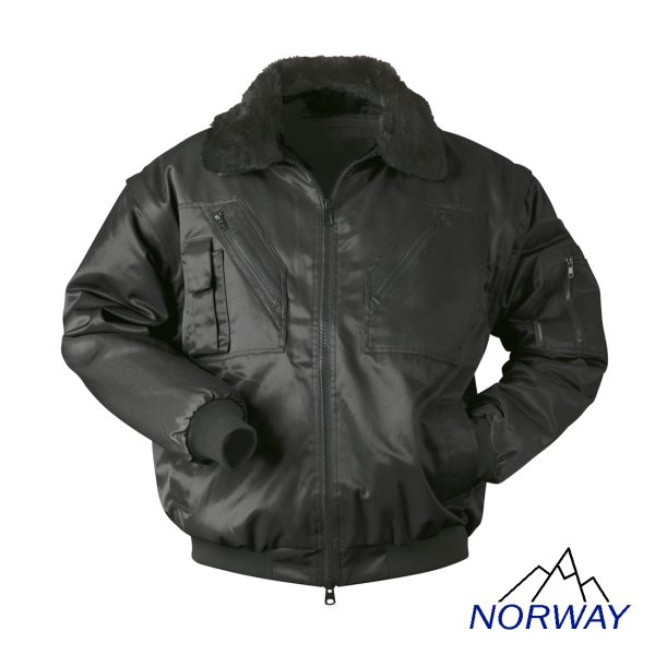 Norway Pilotjacke schwarz