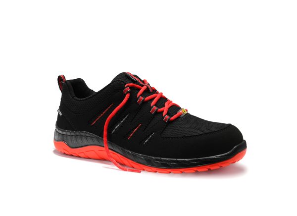 ELTEN MADDOX black-red Low ESD S3