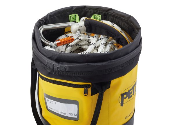 Petzl Transportsack BUCKET 15 rot – Bild 5