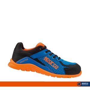 sparco Sicherheitsschuh - Practice S1P blue orange