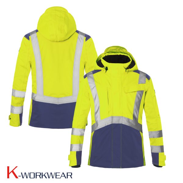 Kübler REFLECTIQ Hi-Vis Hardshelljacke PSA 2 – Bild 2