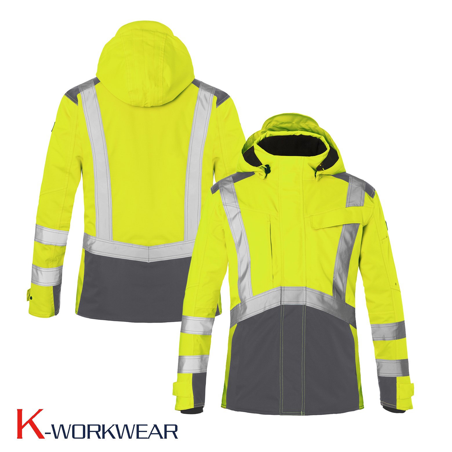 Kübler REFLECTIQ Hi-Vis Hardshelljacke PSA 2 – Bannenberg Arbeitsschutz  GmbH AT | Arbeitshosen