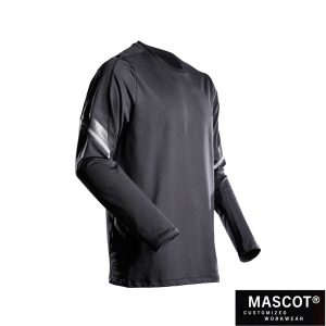 MASCOT® CUSTOMIZED T-Shirt Langarm Schwarz 22281-461