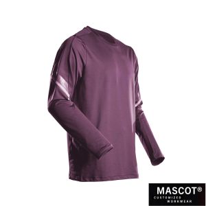 MASCOT® CUSTOMIZED T-Shirt Langarm Bordeaux 22281-461