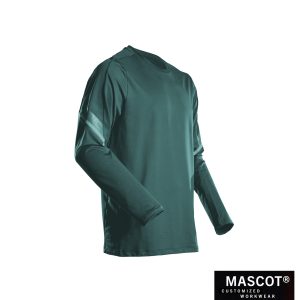 MASCOT® CUSTOMIZED T-Shirt Langarm Waldgrün 22281-461
