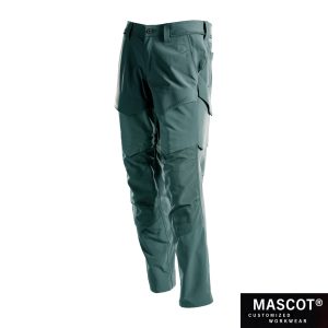 MASCOT® CUSTOMIZED Hose mit Knietaschen waldgrün 22379
