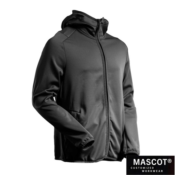 MASCOT® CUSTOMIZED Fleecejacke mit Kapuze 22586-608 – Bild 4