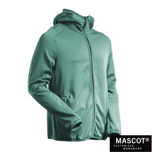 MASCOT® CUSTOMIZED Fleecejacke mit Kapuze hell waldgrün 22586