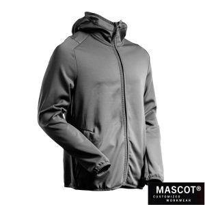 MASCOT® CUSTOMIZED Fleecejacke mit Kapuze anthrazit 22586