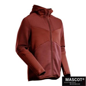 MASCOT® CUSTOMIZED Kapuzen-Fleecejacke herbstrot 22603