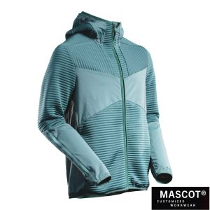 MASCOT® CUSTOMIZED Kapuzen-Fleecejacke hell waldgrün 22603