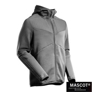 MASCOT® CUSTOMIZED Kapuzen-Fleecejacke anthrazit 22603