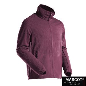 MASCOT® CUSTOMIZED Microfleece Jacke bordeaux 22803