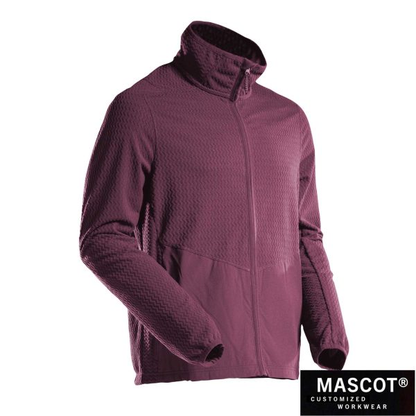 MASCOT® CUSTOMIZED Microfleece Jacke bordeaux 22803