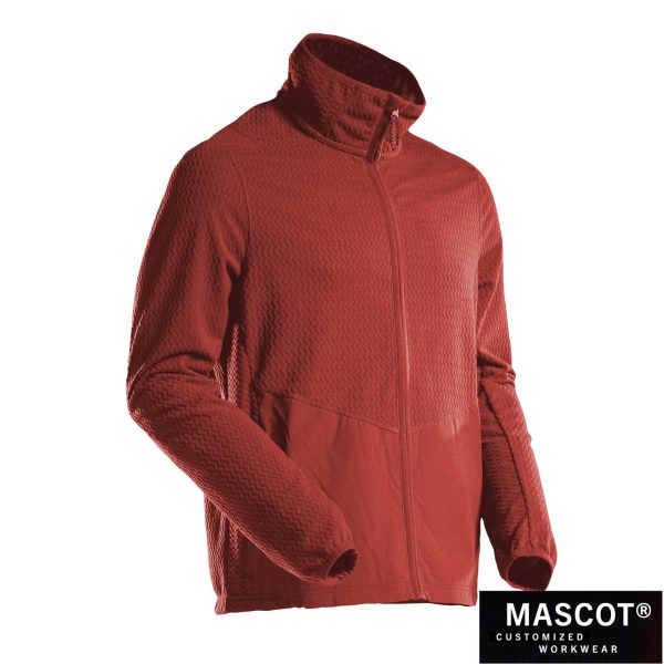 MASCOT® CUSTOMIZED Microfleece Jacke herbstrot 22803