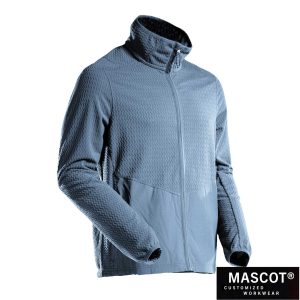 MASCOT® CUSTOMIZED Microfleece Jacke steinblau 22803