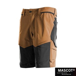 MASCOT® CUSTOMIZED Shorts nussbraun/schwarz 22149