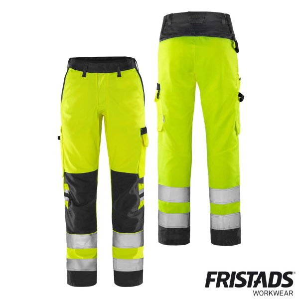 Fristads® High Vis Green Hose Damen Kl. 2 2642 GPLU – Bild 4