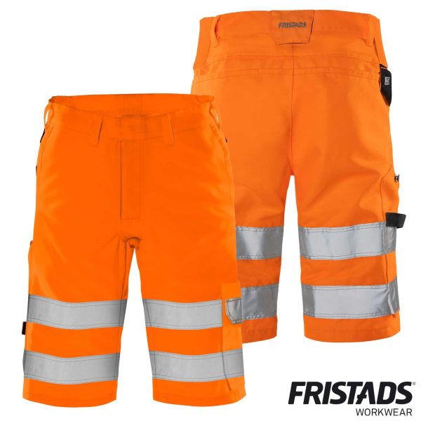 Fristads® High Vis Green Shorts Kl. 2 2650 GPLU – Bild 3