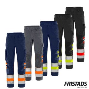 Fristads® High Vis Green Hose Kl.1 2668 GPLU