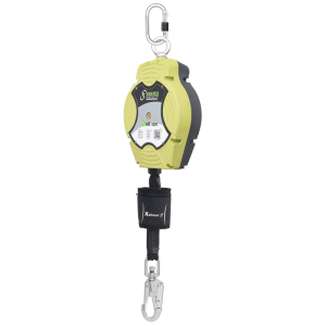 HELIXON-S Polyestergurtband, Höhensicherungsgerät mit automatischem Rückzug 12 m, für vertikaler und horizontaler Gebrauch
